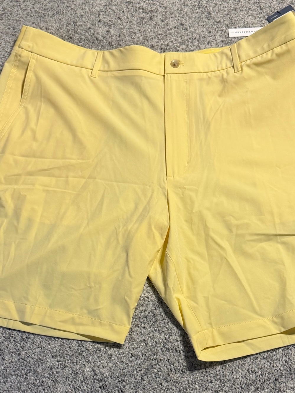 Walter Hagen Men's 9" Inseam Performance 11 Micro Lines Golf Shorts Size 42